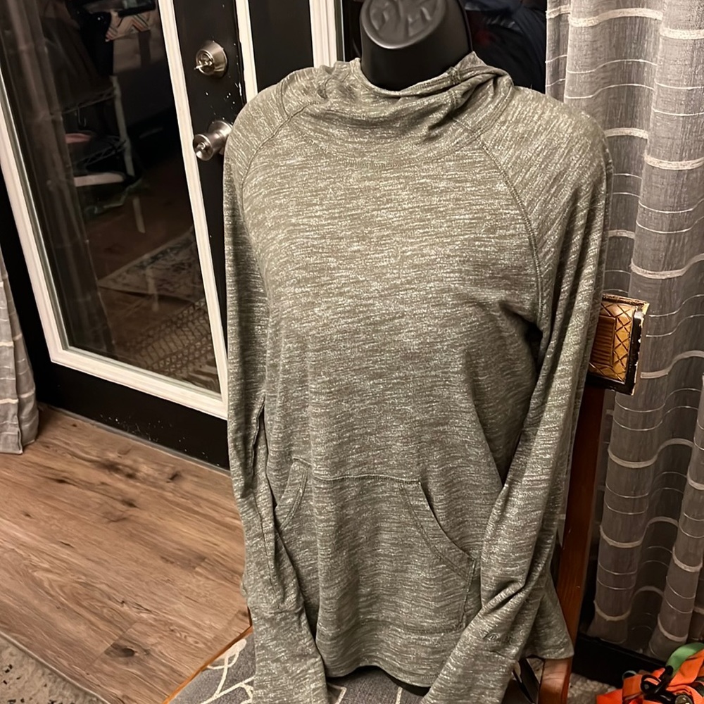 Marmot green thin hoodie